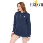 PLCLXVII - Sweater Wanita - Kancing Lengan Panjang 1504