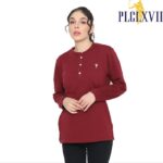 PLCLXVII - Sweater Wanita - Kancing Lengan Panjang 1504