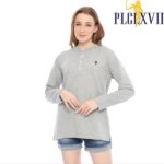 PLCLXVII - Sweater Wanita - Kancing Lengan Panjang 1504
