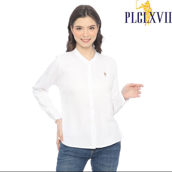 PLCLXVII - Kemeja Wanita - Kemeja Rayon Wanita Kerah Kecil 5203