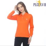PLCLXVII - Polo Shirt Wanita - Polo Shirt Lengan Panjang 5005