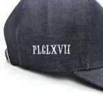PLCLXVII - TOPI - TOPI DENIM LOGO KECIL TP004