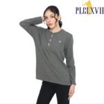 PLCLXVII - Sweater Wanita - Kancing Lengan Panjang 1504