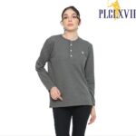 PLCLXVII - Sweater Wanita - Kancing Lengan Panjang 1504