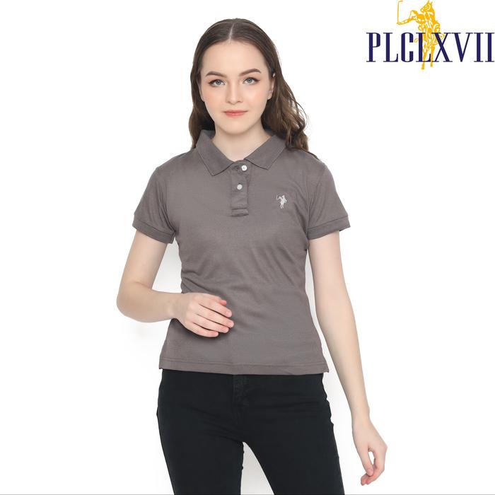 PLCLXVII - Polo Shirt Wanita - Logo Kecil 5103 Kaos Kerah