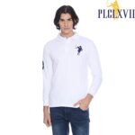 PLCLXVII - Polo Shirt - Lengan Panjang Logo Besar 1006 Fit Pria