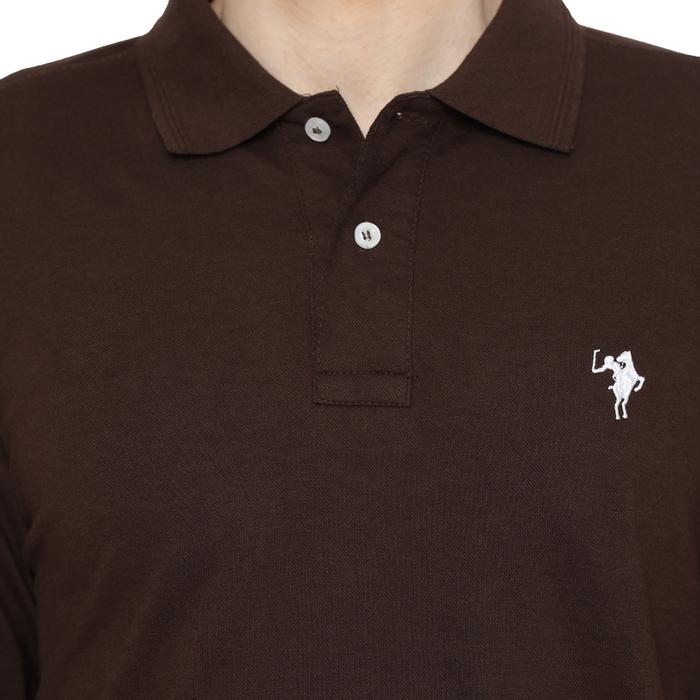 PLCLXVII - Polo Shirt - Lengan Panjang Logo Kecil 1005 Fit Pria