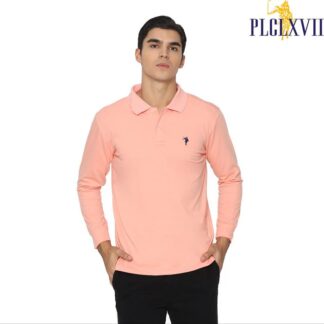 PLCLXVII - Polo Shirt - Lengan Panjang Logo Kecil 1005 Fit Pria