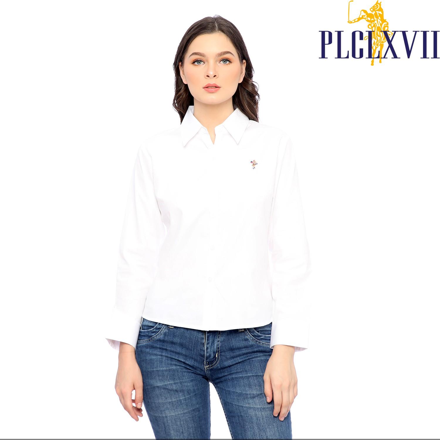 PLCLXVII - Kemeja Wanita - Polos Lengan Panjang 5201 Fit Basic