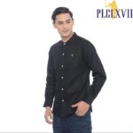 PLCLXVII - Kemeja Pria - Linen Kerah Shanghai Lengan Panjang 1704