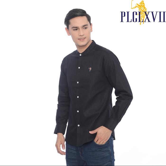 PLCLXVII - Kemeja Pria - Linen Kerah Shanghai Lengan Panjang 1704
