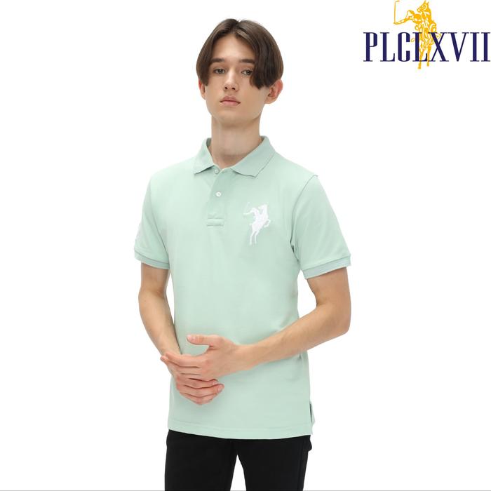 PLCLXVII - POLO SHIRT PRIA - LOGO KUDA BESAR 1002