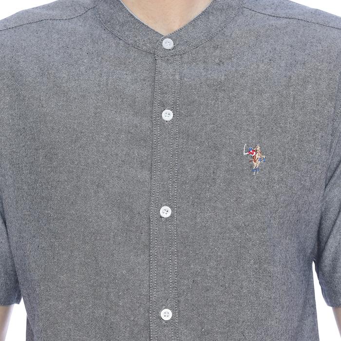 PLCLXVII - Kemeja Pria - Oxford Kerah Shanghai Lengan Pendek 1606