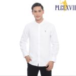 PLCLXVII - Kemeja Pria - Linen Kerah Shanghai Lengan Panjang 1704