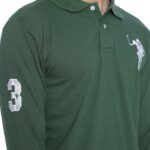 PLCLXVII - Polo Shirt - Lengan Panjang Logo Besar 1006 Fit Pria