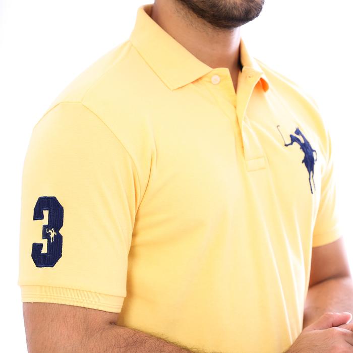 PLCLXVII - POLO SHIRT PRIA - LOGO KUDA BESAR 1002