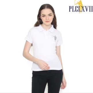 PLCLXVII - Polo Shirt Wanita - Logo Besar 5104