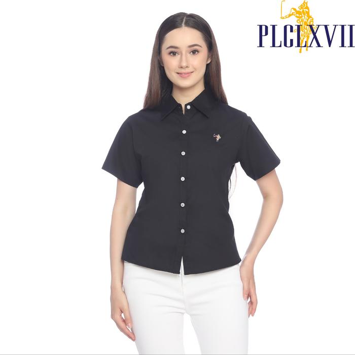 PLCLXVII - Kemeja Wanita - Polos Lengan Pendek 5301