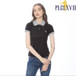PLCLXVII - Polo Shirt Wanita - Kerah Warna 5101 Kaos Polos