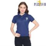 PLCLXVII - Polo Shirt Wanita - Logo Besar 5104