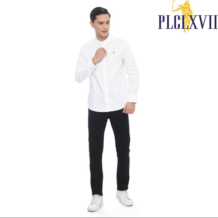 PLCLXVII - Kemeja Pria - Linen Kerah Shanghai Lengan Panjang 1704