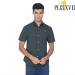 PLCLXVII - KEMEJA PRIA - LOGO KECIL LENGAN PENDEK 1601