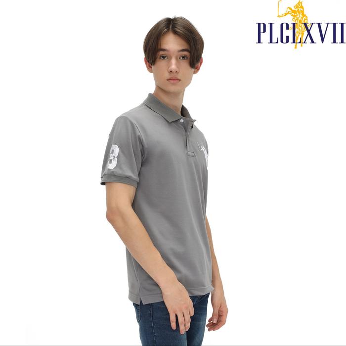 PLCLXVII - POLO SHIRT PRIA - LOGO KUDA BESAR 1002