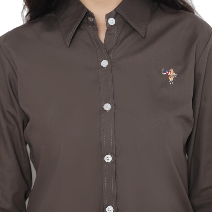 PLCLXVII - Kemeja Wanita - Polos Lengan Panjang 5201 Fit Basic