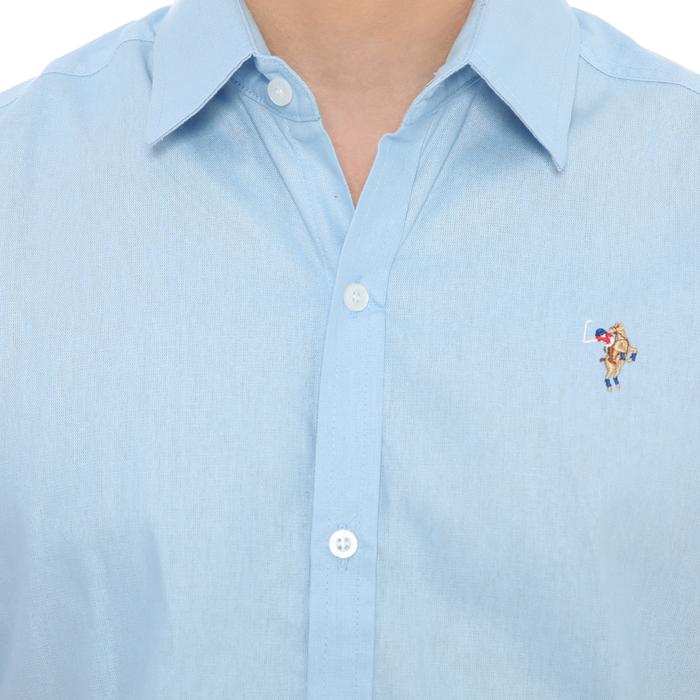 PLCLXVII - Kemeja Pria - Linen Lengan Pendek 1603 - HITAM