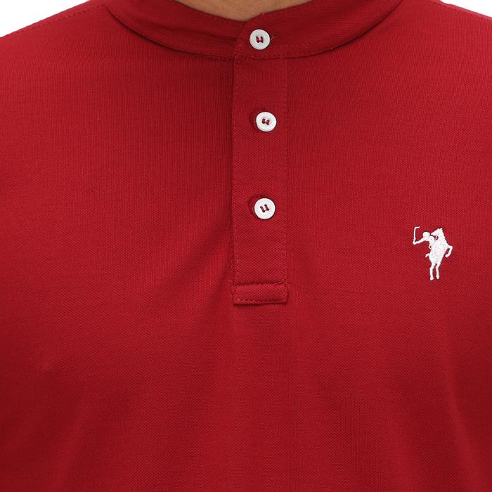 PLCLXVII - Polo Shirt Pria - Kerah Shanghai Logo Kecil 1007