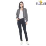 PLCLXVII - JAKET UNISEX WANITA - LOGO KECIL 1500 Fit Panjang