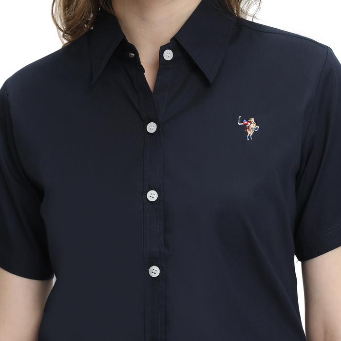 PLCLXVII - Kemeja Wanita - Polos Lengan Pendek 5301