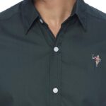 PLCLXVII - KEMEJA PRIA - LOGO KECIL LENGAN PENDEK 1601