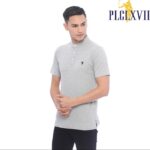PLCLXVII - Polo Shirt Pria - Kerah Shanghai Logo Kecil 1007