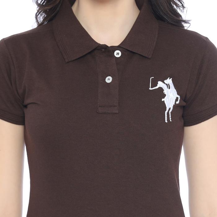 PLCLXVII - POLO SHIRT WANITA - LOGO KUDA BESAR 5002 Kaos Polos