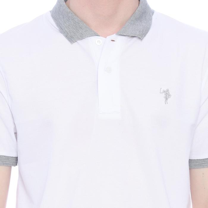 PLCLXVII - Polo Shirt Pria - Polo Shirt Kerah Warna 1301 Fit Logo