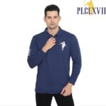 PLCLXVII - Polo Shirt - Lengan Panjang Logo Besar 1006 Fit Pria