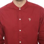 PLCLXVII - Kemeja Pria - Kerah Shanghai Lengan Panjang 1702