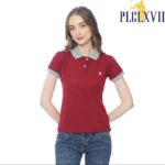 PLCLXVII - Polo Shirt Wanita - Kerah Warna 5101 Kaos Polos