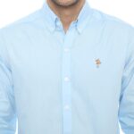 PLCLXVII - Kemeja Pria - Logo Kecil Lengan Panjang 1701 Fit