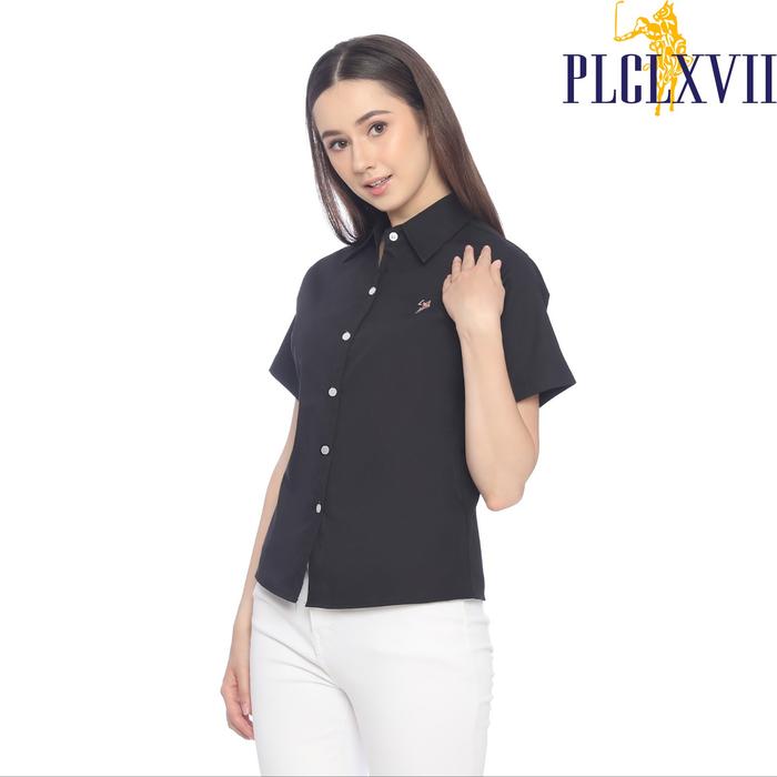 PLCLXVII - Kemeja Wanita - Polos Lengan Pendek 5301