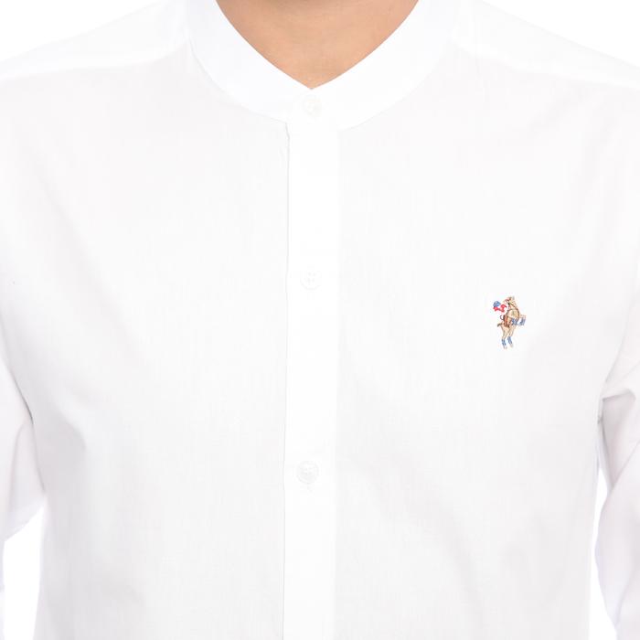 PLCLXVII - Kemeja Pria - Kerah Shanghai Lengan Panjang 1702