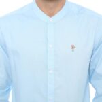 PLCLXVII - Kemeja Pria - Kerah Shanghai Lengan Panjang 1702