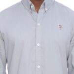 PLCLXVII - Kemeja Pria - Logo Kecil Lengan Panjang 1701 Fit