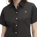 PLCLXVII - Kemeja Wanita - Polos Lengan Pendek 5301