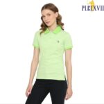 PLCLXVII - Polo Shirt Wanita - Salur Logo Kecil 5009