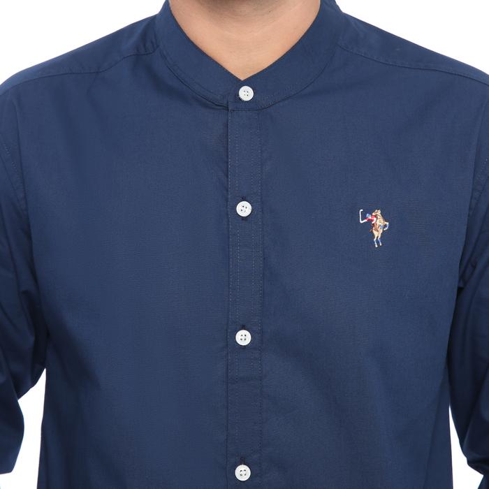 PLCLXVII - Kemeja Pria - Kerah Shanghai Lengan Panjang 1702