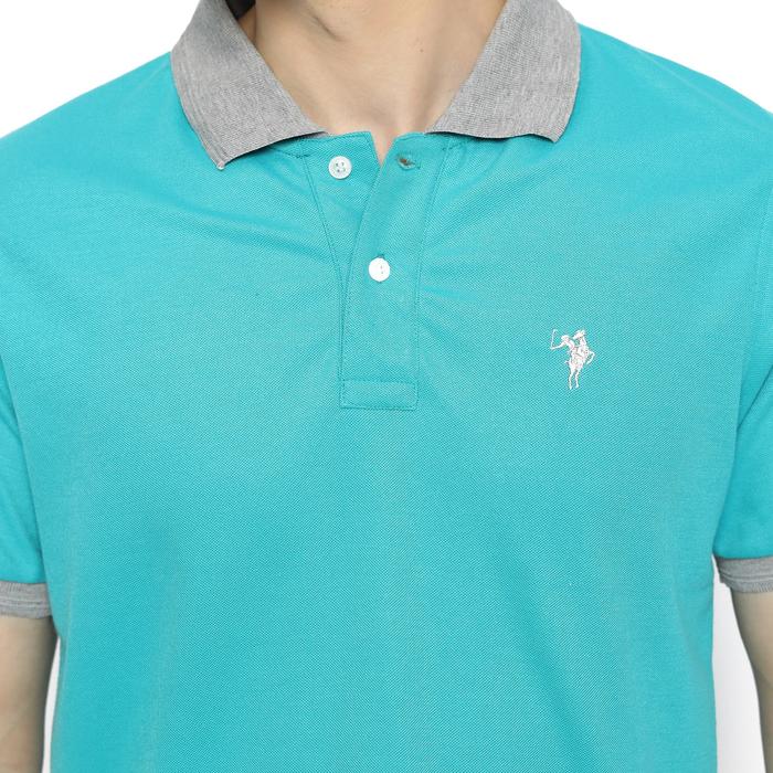 PLCLXVII - Polo Shirt Pria - Polo Shirt Kerah Warna 1301 Fit Logo