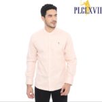 PLCLXVII - Kemeja Pria - Linen Kerah Shanghai Lengan Panjang 1704