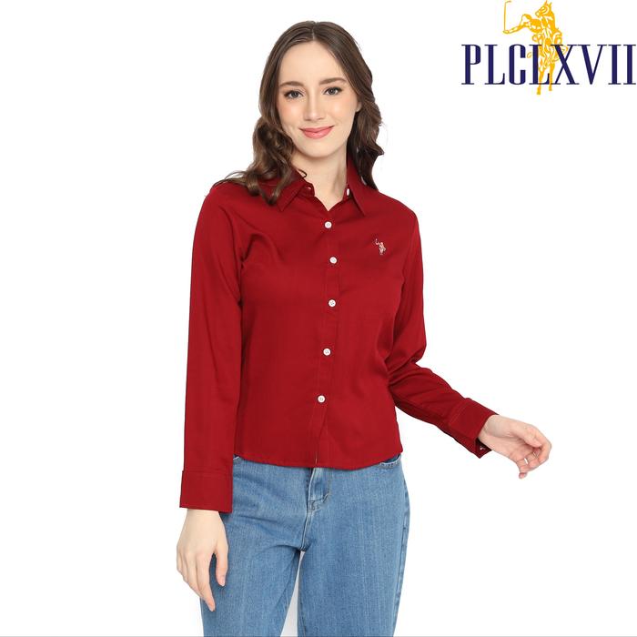 PLCLXVII - Kemeja Wanita - Kemeja Rayon Wanita 5202 Fit Panjang